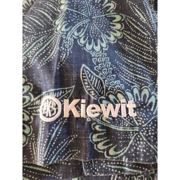 Reyn Sooper Men's Blue Floral Hawaiian Short-Sleeve Button-Up Shirt Size L - Picture 4 of 14